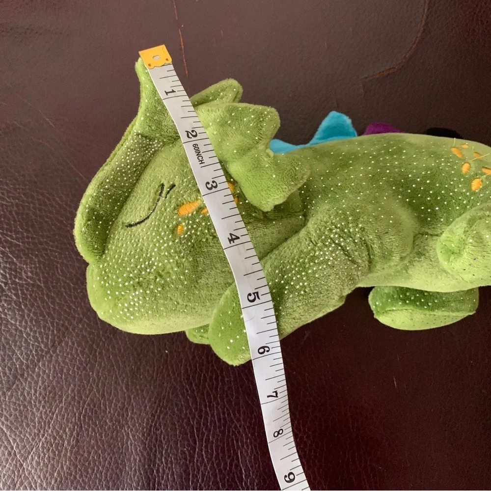 New 13” Snug Arooz Green Dragon Crinkly Squeakly Toy for Dog